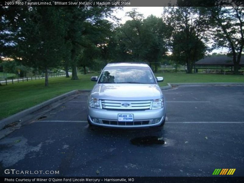 Brilliant Silver Metallic / Medium Light Stone 2009 Ford Taurus Limited