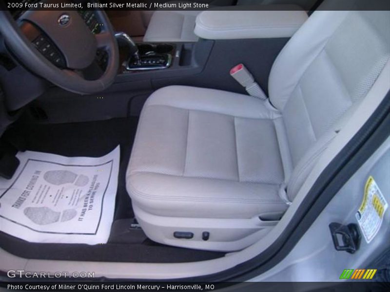 Brilliant Silver Metallic / Medium Light Stone 2009 Ford Taurus Limited