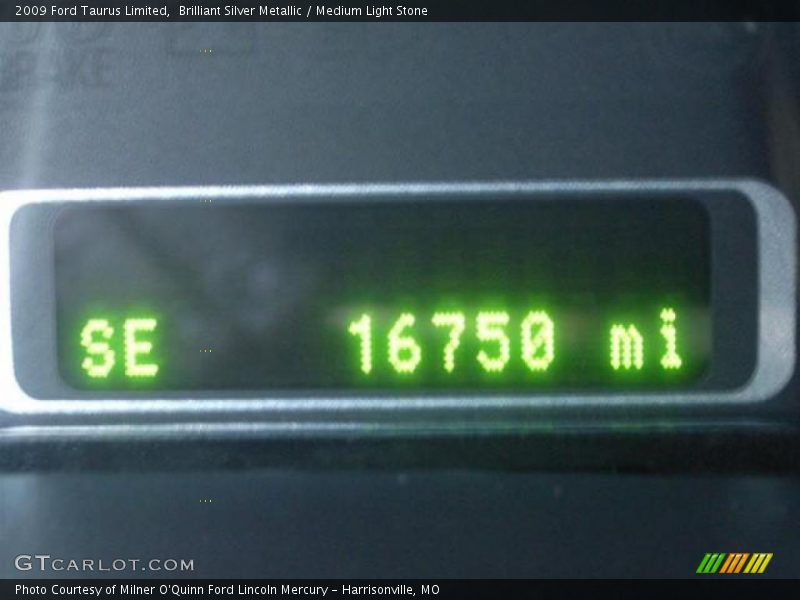 Brilliant Silver Metallic / Medium Light Stone 2009 Ford Taurus Limited