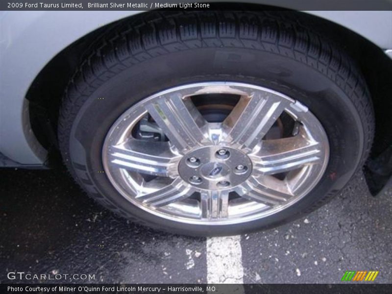 Brilliant Silver Metallic / Medium Light Stone 2009 Ford Taurus Limited