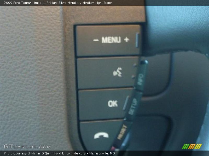 Brilliant Silver Metallic / Medium Light Stone 2009 Ford Taurus Limited