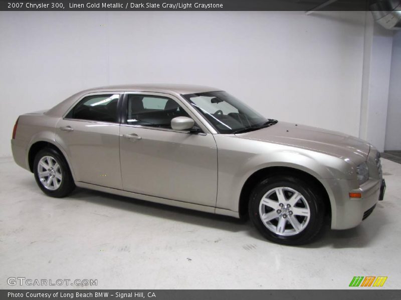 Linen Gold Metallic / Dark Slate Gray/Light Graystone 2007 Chrysler 300