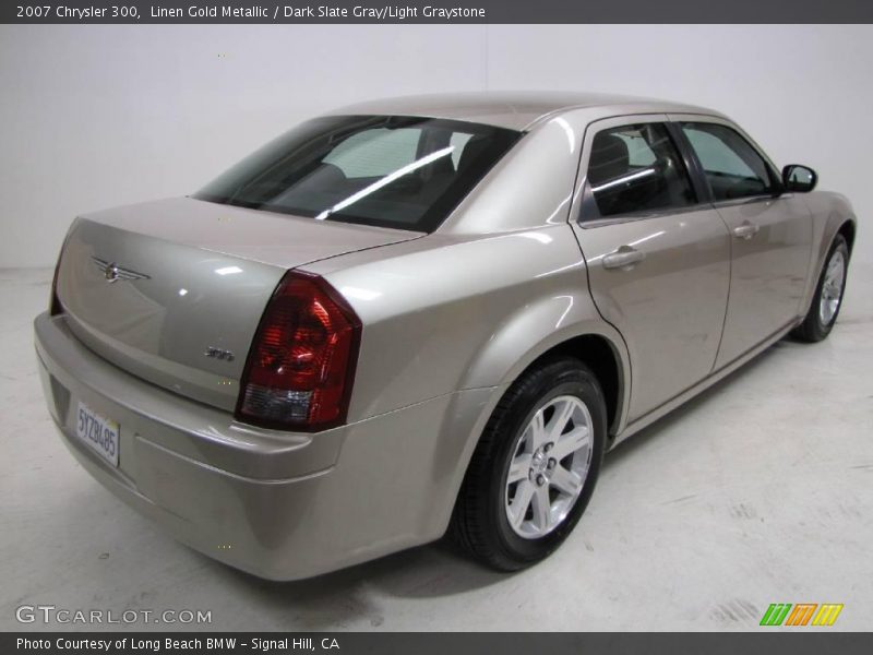 Linen Gold Metallic / Dark Slate Gray/Light Graystone 2007 Chrysler 300