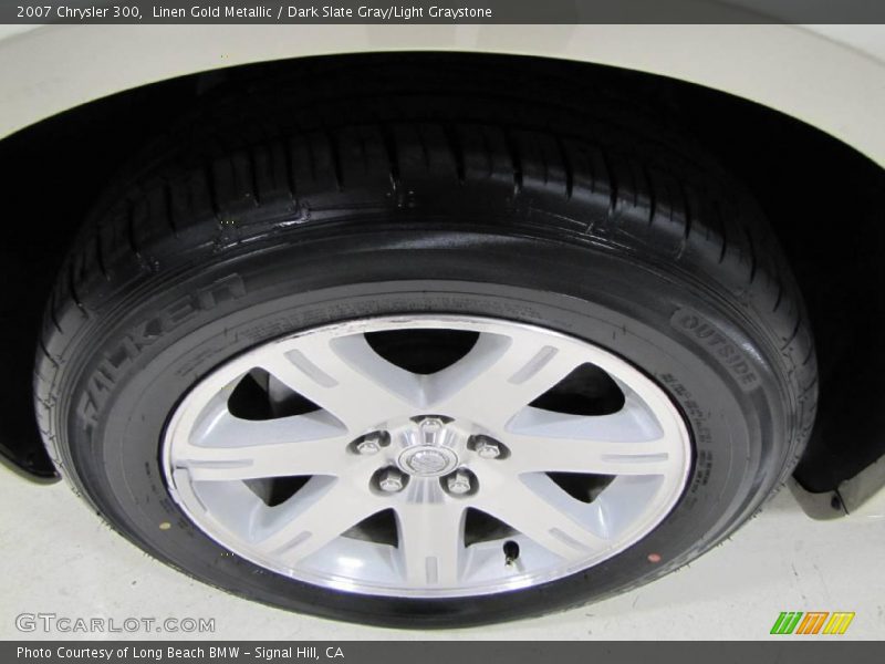 Linen Gold Metallic / Dark Slate Gray/Light Graystone 2007 Chrysler 300