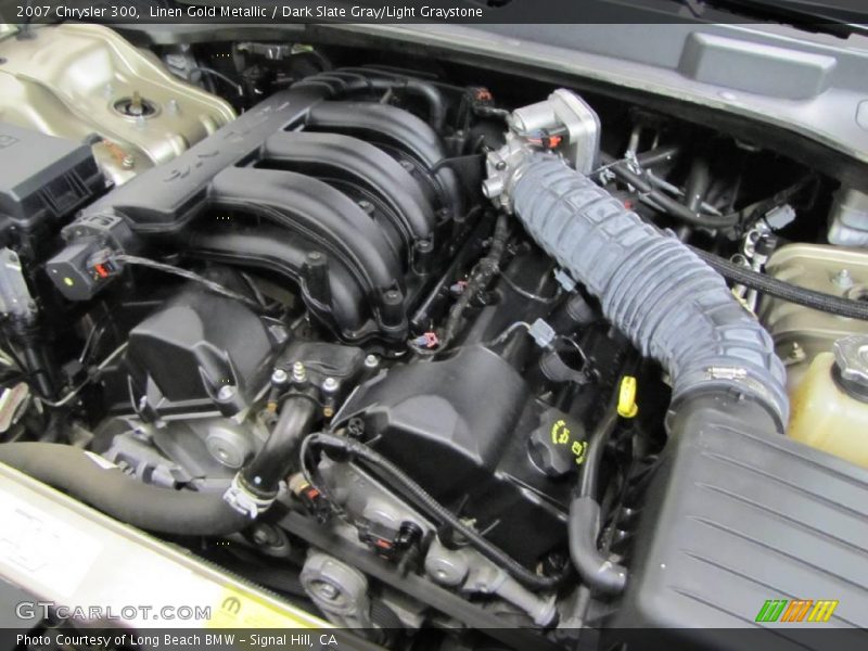 Linen Gold Metallic / Dark Slate Gray/Light Graystone 2007 Chrysler 300