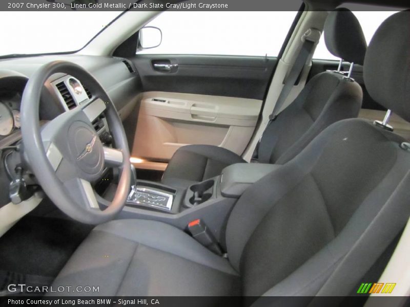 Linen Gold Metallic / Dark Slate Gray/Light Graystone 2007 Chrysler 300