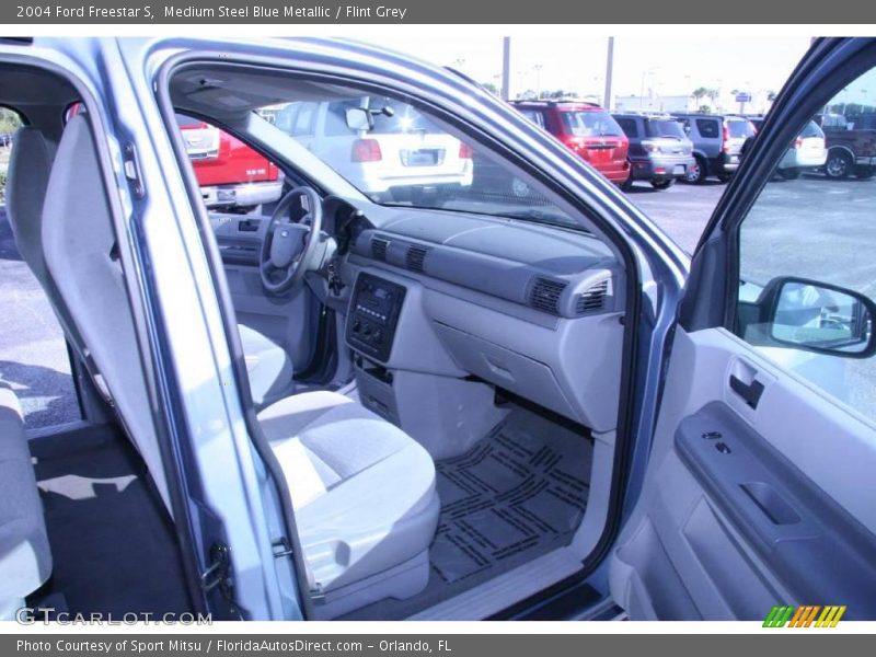 Medium Steel Blue Metallic / Flint Grey 2004 Ford Freestar S