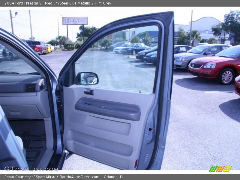 Medium Steel Blue Metallic / Flint Grey 2004 Ford Freestar S