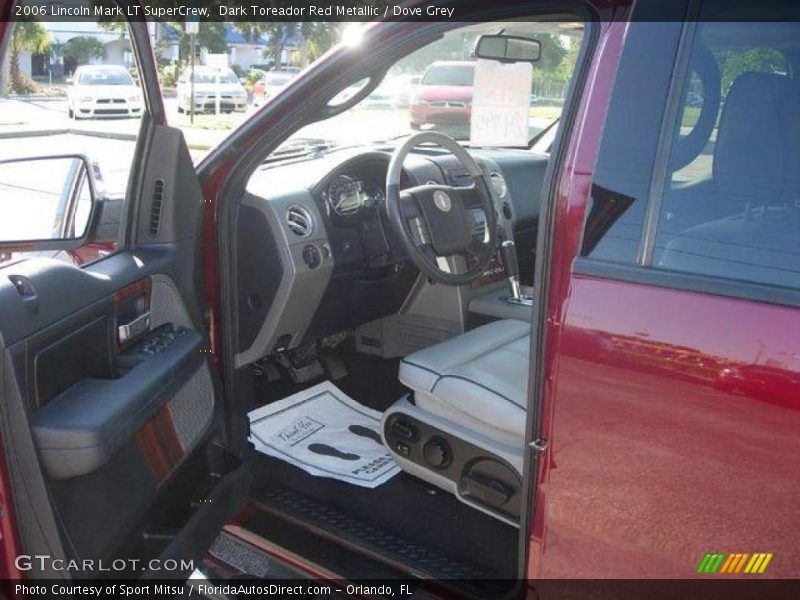 Dark Toreador Red Metallic / Dove Grey 2006 Lincoln Mark LT SuperCrew