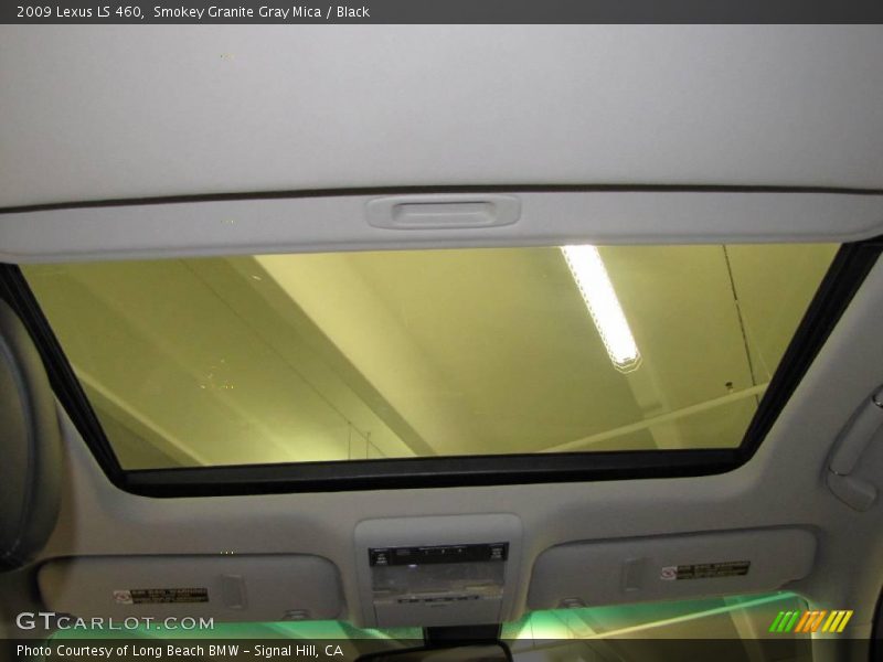 Smokey Granite Gray Mica / Black 2009 Lexus LS 460