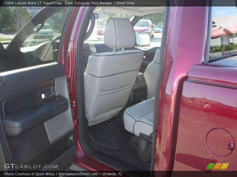 Dark Toreador Red Metallic / Dove Grey 2006 Lincoln Mark LT SuperCrew