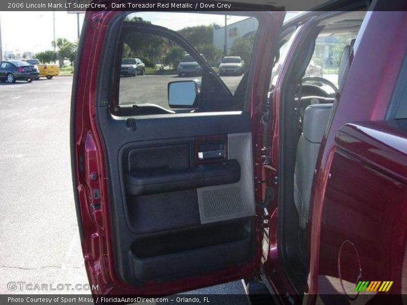 Dark Toreador Red Metallic / Dove Grey 2006 Lincoln Mark LT SuperCrew