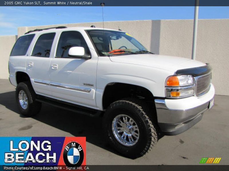 Summit White / Neutral/Shale 2005 GMC Yukon SLT