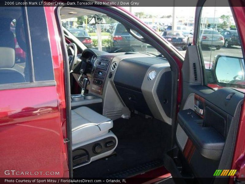 Dark Toreador Red Metallic / Dove Grey 2006 Lincoln Mark LT SuperCrew