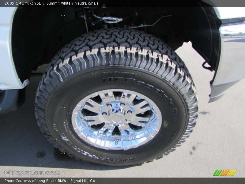 Summit White / Neutral/Shale 2005 GMC Yukon SLT