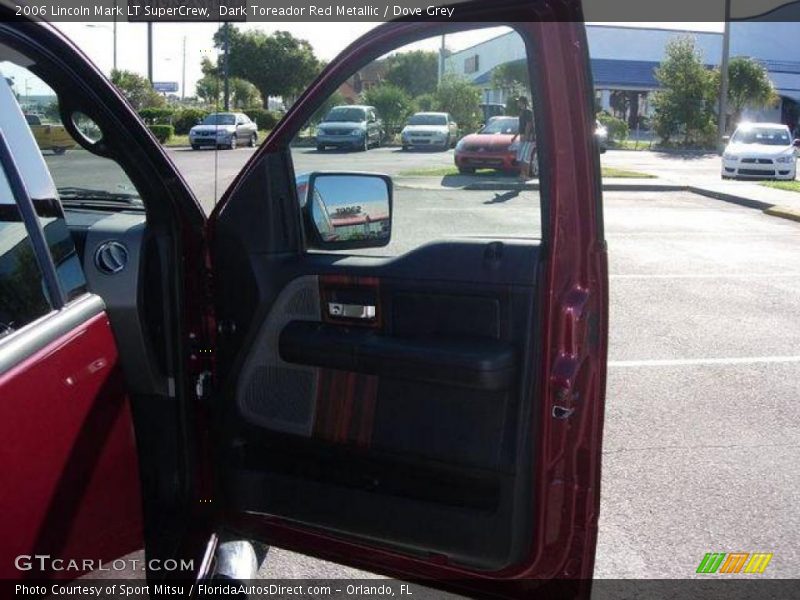 Dark Toreador Red Metallic / Dove Grey 2006 Lincoln Mark LT SuperCrew