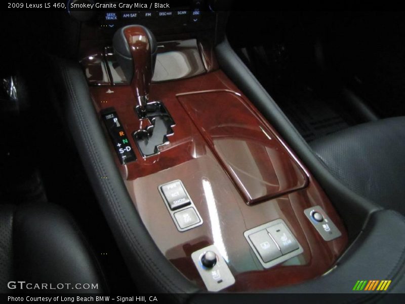 Smokey Granite Gray Mica / Black 2009 Lexus LS 460