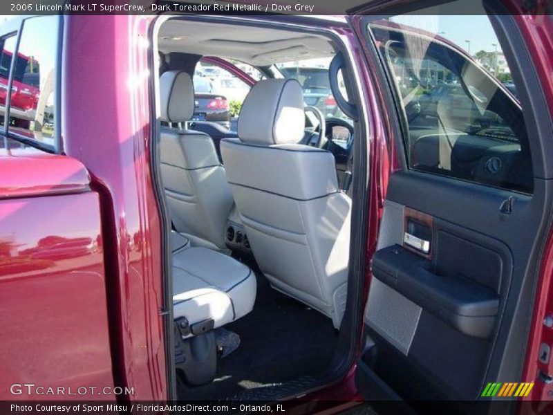 Dark Toreador Red Metallic / Dove Grey 2006 Lincoln Mark LT SuperCrew