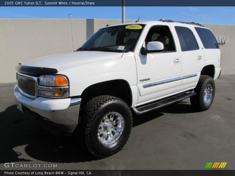 Summit White / Neutral/Shale 2005 GMC Yukon SLT