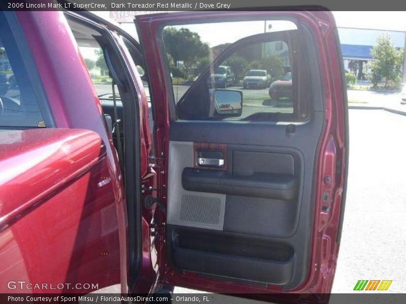 Dark Toreador Red Metallic / Dove Grey 2006 Lincoln Mark LT SuperCrew