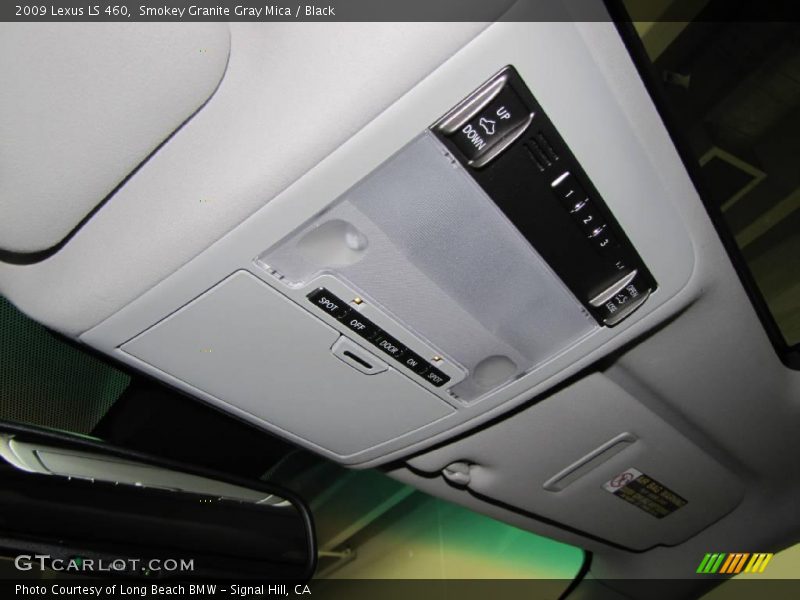 Smokey Granite Gray Mica / Black 2009 Lexus LS 460