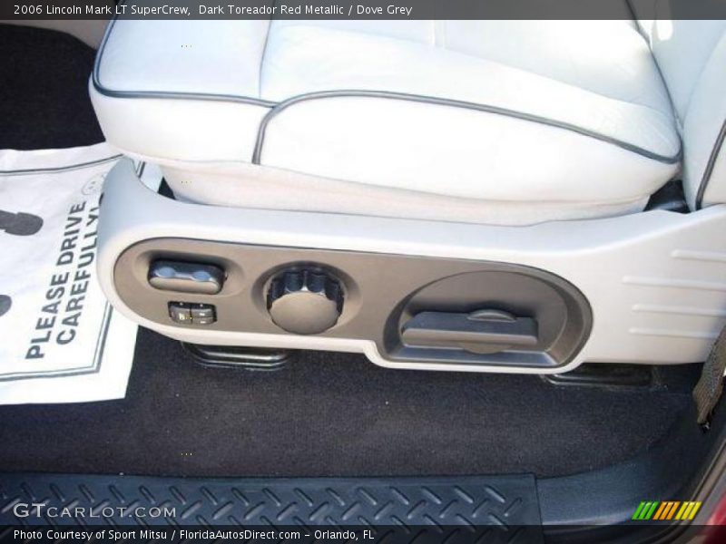 Dark Toreador Red Metallic / Dove Grey 2006 Lincoln Mark LT SuperCrew