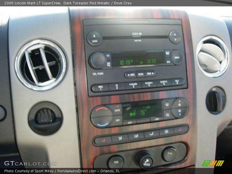 Dark Toreador Red Metallic / Dove Grey 2006 Lincoln Mark LT SuperCrew