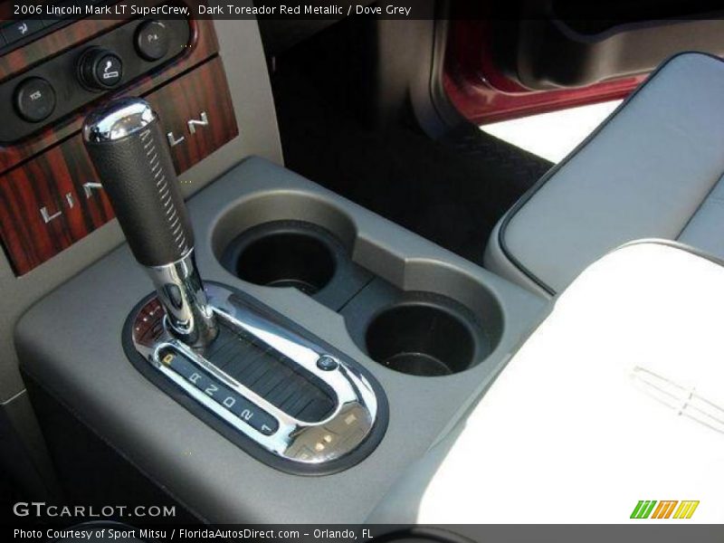 Dark Toreador Red Metallic / Dove Grey 2006 Lincoln Mark LT SuperCrew