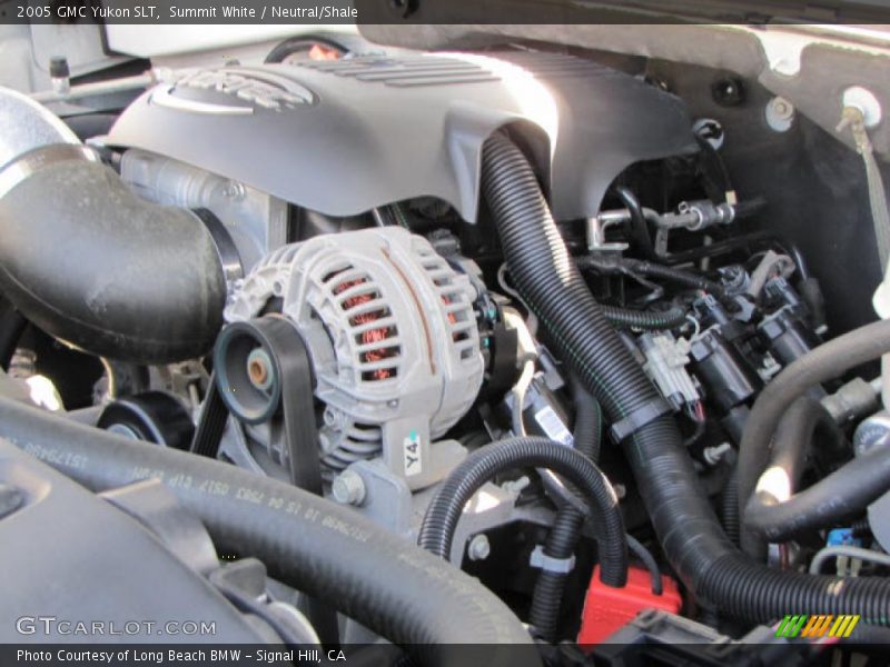 Summit White / Neutral/Shale 2005 GMC Yukon SLT