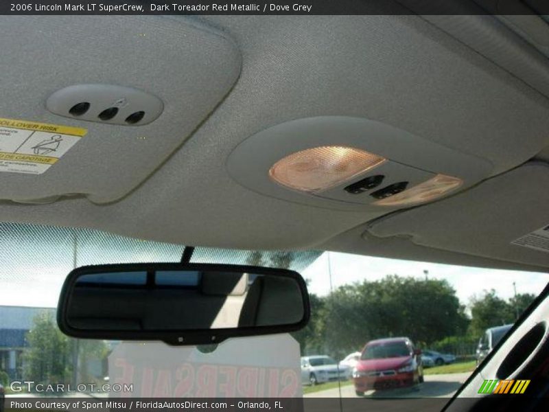 Dark Toreador Red Metallic / Dove Grey 2006 Lincoln Mark LT SuperCrew