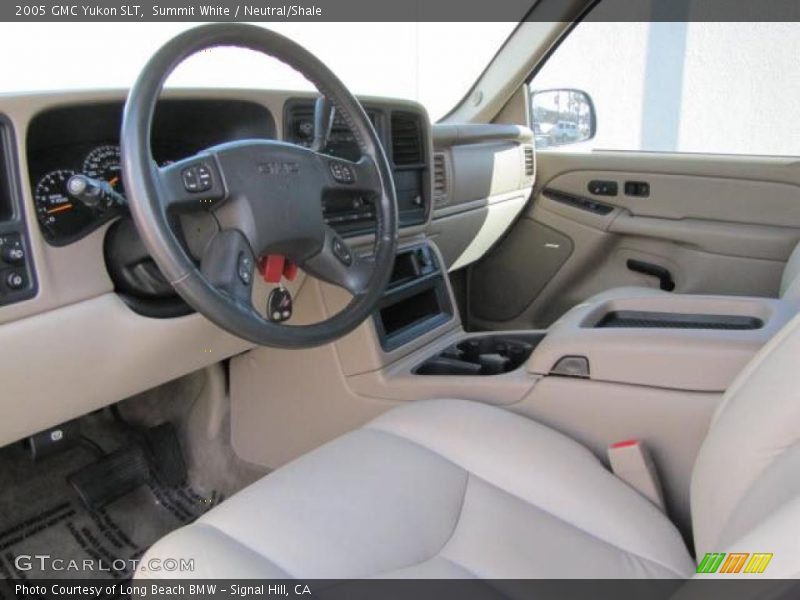Summit White / Neutral/Shale 2005 GMC Yukon SLT