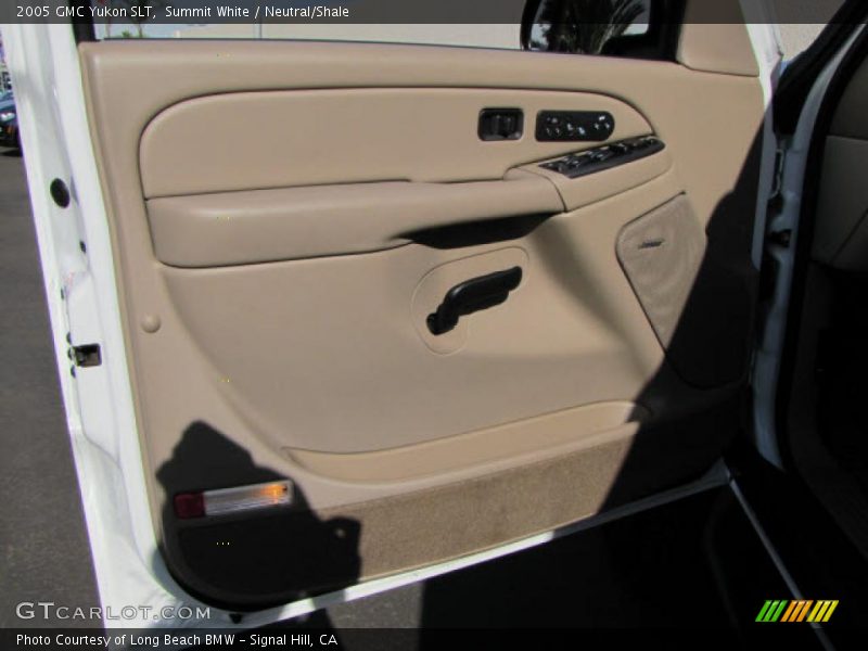 Summit White / Neutral/Shale 2005 GMC Yukon SLT