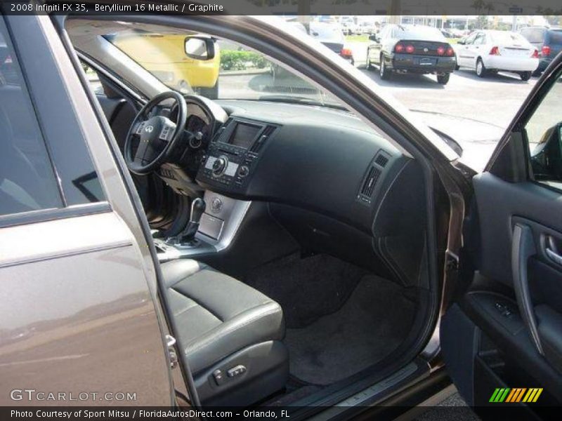 Beryllium 16 Metallic / Graphite 2008 Infiniti FX 35