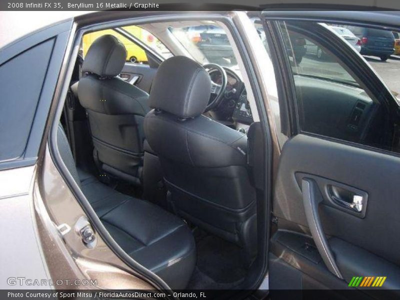 Beryllium 16 Metallic / Graphite 2008 Infiniti FX 35