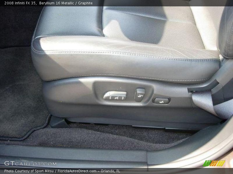 Beryllium 16 Metallic / Graphite 2008 Infiniti FX 35