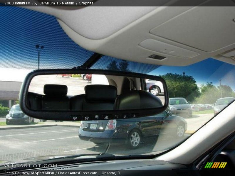 Beryllium 16 Metallic / Graphite 2008 Infiniti FX 35