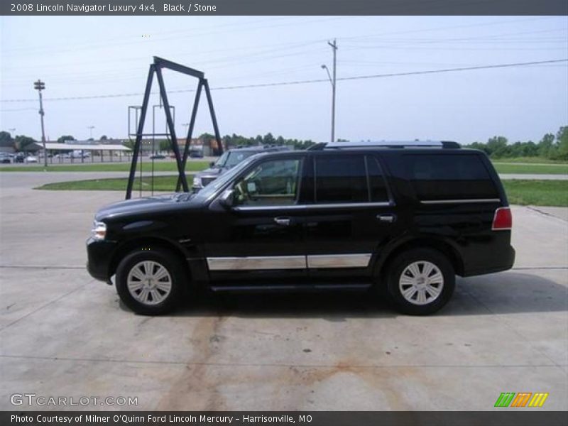 Black / Stone 2008 Lincoln Navigator Luxury 4x4
