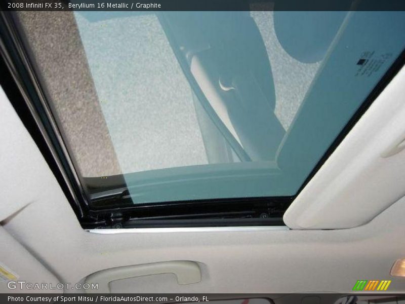 Beryllium 16 Metallic / Graphite 2008 Infiniti FX 35