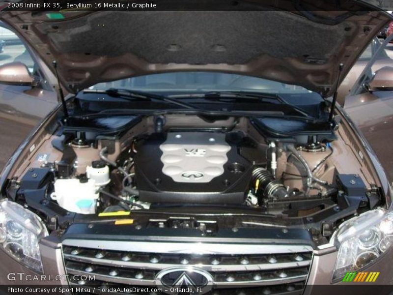 Beryllium 16 Metallic / Graphite 2008 Infiniti FX 35