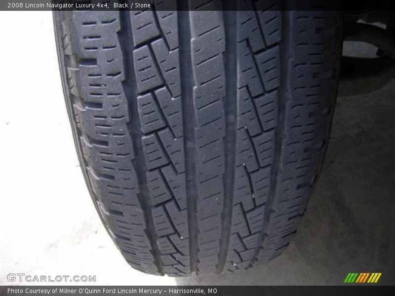 Black / Stone 2008 Lincoln Navigator Luxury 4x4