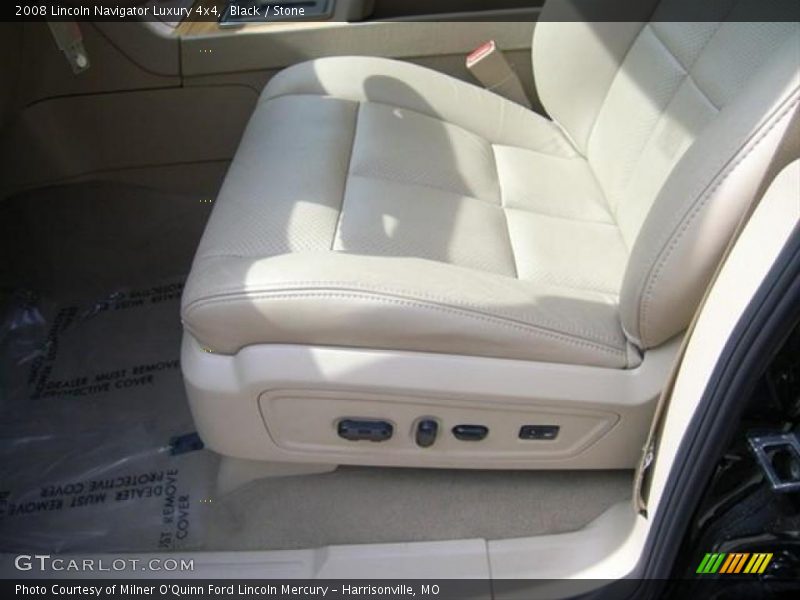 Black / Stone 2008 Lincoln Navigator Luxury 4x4