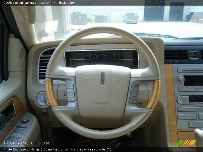 Black / Stone 2008 Lincoln Navigator Luxury 4x4