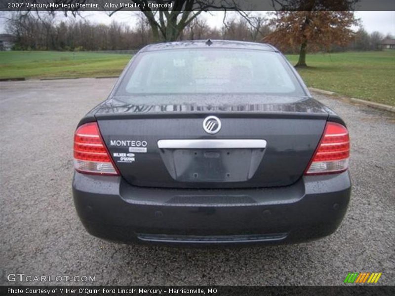 Alloy Metallic / Charcoal 2007 Mercury Montego Premier