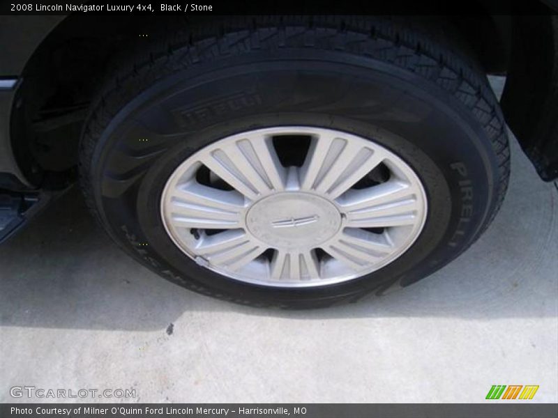 Black / Stone 2008 Lincoln Navigator Luxury 4x4