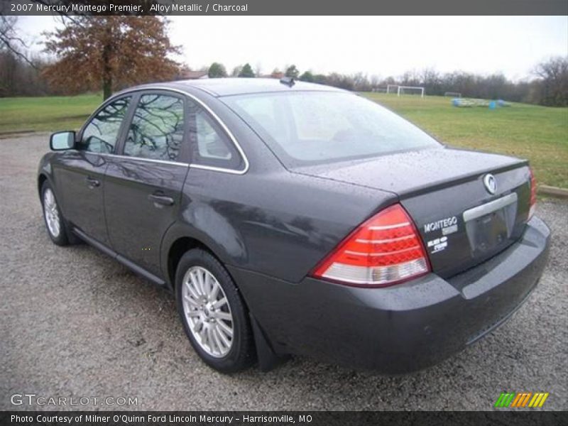 Alloy Metallic / Charcoal 2007 Mercury Montego Premier