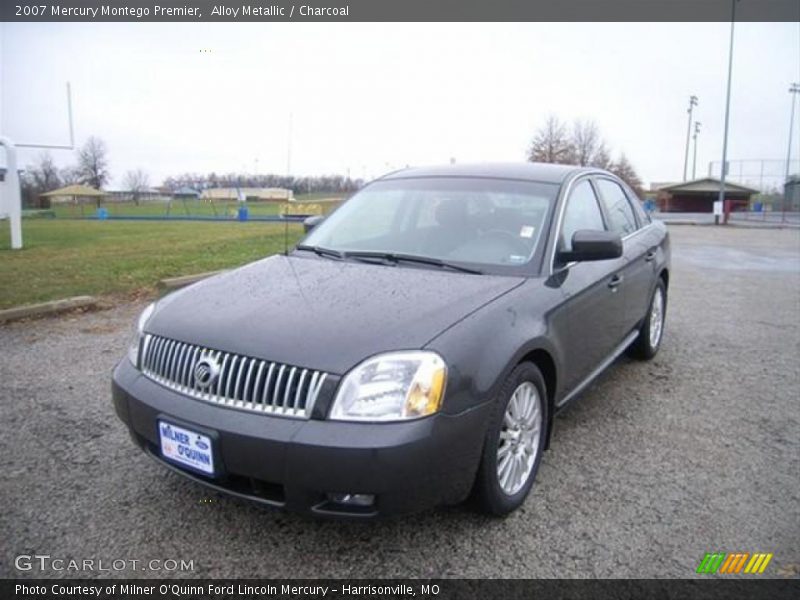 Alloy Metallic / Charcoal 2007 Mercury Montego Premier