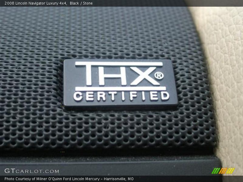 Black / Stone 2008 Lincoln Navigator Luxury 4x4