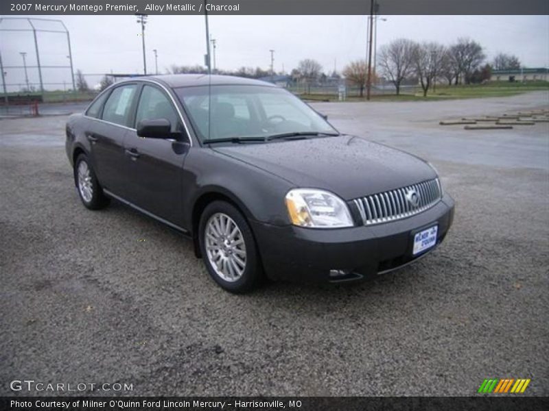 Alloy Metallic / Charcoal 2007 Mercury Montego Premier