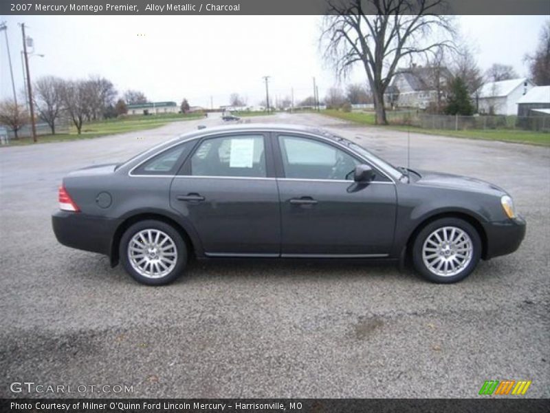 Alloy Metallic / Charcoal 2007 Mercury Montego Premier