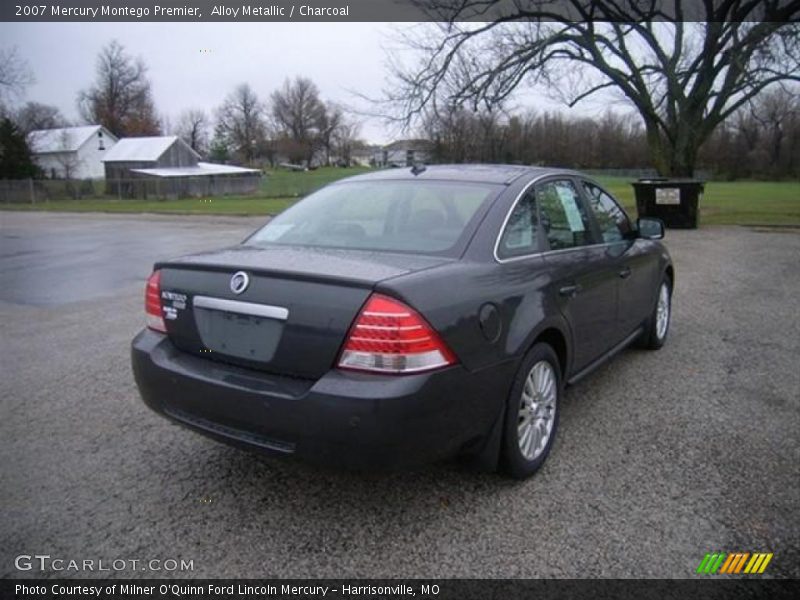 Alloy Metallic / Charcoal 2007 Mercury Montego Premier